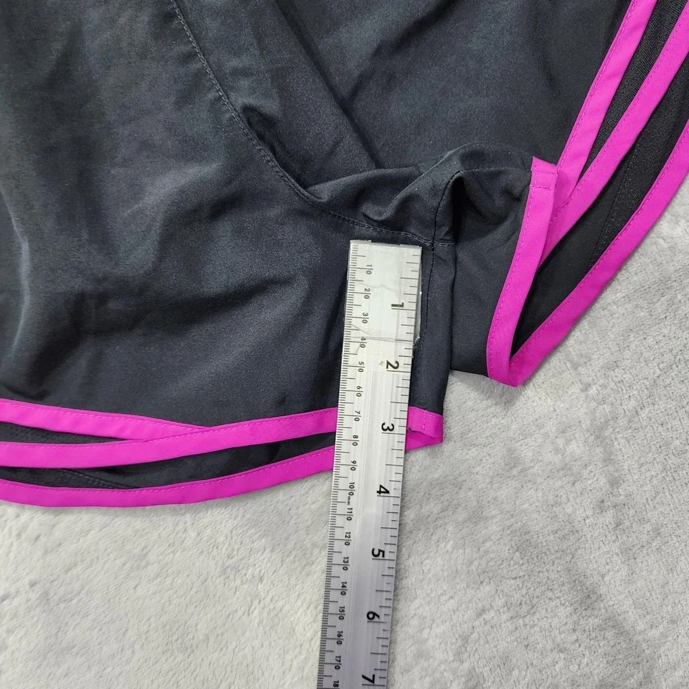 Nike Shorts Womens S Black Pink Dri-FIT Tempo Lined Running Athletic Gym Workout